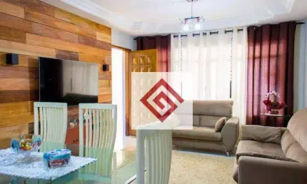 Sobrado à venda, 199 m² por r$ 728.000,00 - vila camilópolis - santo andré/sp