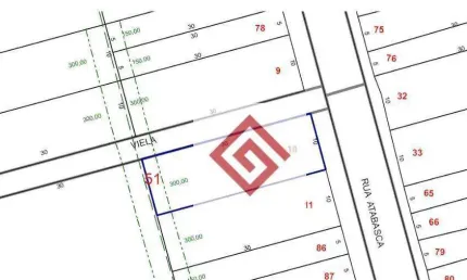 Terreno à venda, 300 m² por R$ 880.000,00 - Jardim Santo Alberto - Santo André/SP