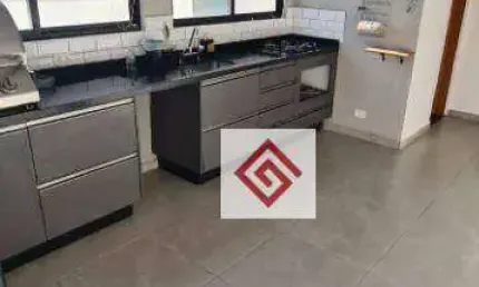 Cobertura com 2 dormitórios à venda, 80 m² por R$ 550.000,00 - Jardim - Santo André/SP