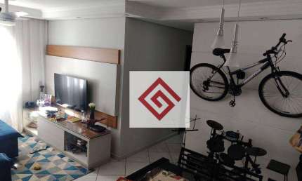 Apartamento com 2 dormitórios à venda, 55 m² por R$ 245.000,00 - Parque São Vicente - Mauá/SP