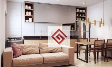 Apartamento com 2 dormitórios à venda, 47 m² por r$ 395.000,00 - santa maria - santo andré/sp