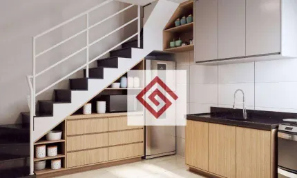 Cobertura com 2 dormitórios à venda, 94 m² por r$ 500.000,00 - santa maria - santo andré/sp
