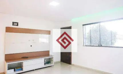 Sobrado com 2 dormitórios para alugar, 150 m² por R$ 2.667,55/mês - Parque Jaçatuba - Santo André/SP