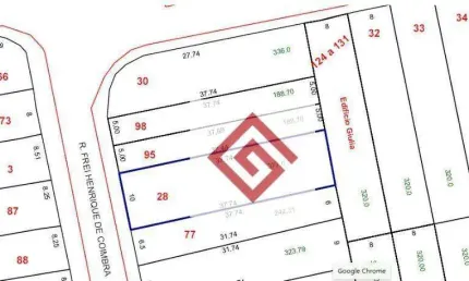 Terreno, 387 m² - venda por R$ 1.262.600,00 ou aluguel por R$ 4.594,00/mês - Santa Teresinha - Santo André/SP