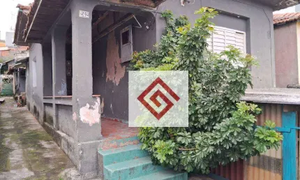 Terreno à venda, 280 m² por r$ 440.000,00 - utinga - santo andré/sp
