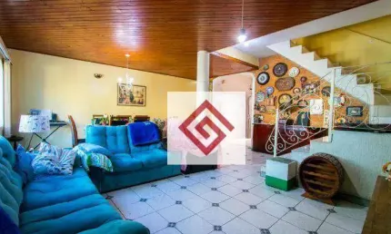 Sobrado à venda, 253 m² por r$ 1.350.000,00 - vila eldízia - santo andré/sp