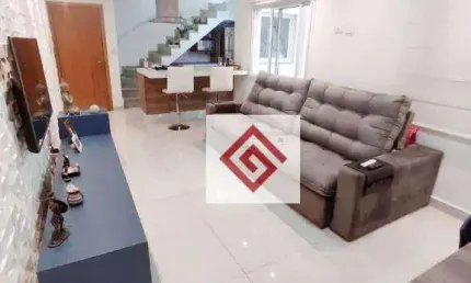 Cobertura com 3 dormitórios à venda, 180 m² por R$ 740.000,00 - Utinga - Santo André/SP