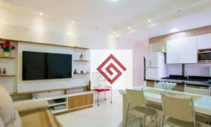 Cobertura à venda, 105 m² por R$ 430.000,00 - Vila Scarpelli - Santo André/SP
