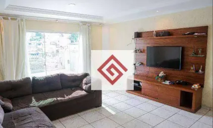Sobrado com 3 dormitórios à venda, 210 m² por R$ 695.000,00 - Vila Helena - Santo André/SP
