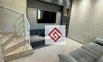 Cobertura com 3 dormitórios para alugar, 150 m² por R$ 4.748,00/mês - Vila Metalúrgica - Santo André/SP