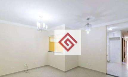 Apartamento com 3 dormitórios para alugar, 90 m² por R$ 3.415,59/mês - Vila Assunção - Santo André/SP