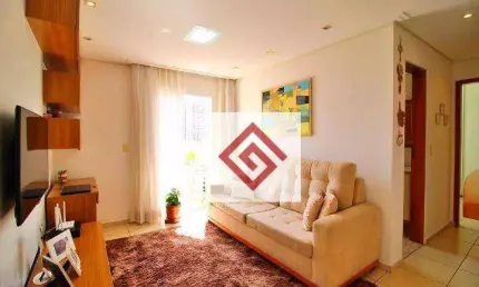 Apartamento com 2 dormitórios à venda, 60 m² por r$ 355.000,00 - vila apiaí - santo andré/sp