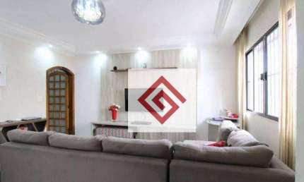 Sobrado com 4 dormitórios, 206 m² - venda por R$ 850.000,00 ou aluguel por R$ 5.573,00/mês - Vila Camilópolis - Santo André/SP