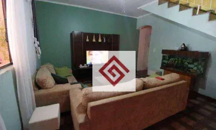Sobrado com 2 dormitórios à venda, 241 m² por r$ 550.000,00 - jardim alzira franco - santo andré/sp