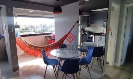 Apartamento com 2 dormitórios à venda, 38 m² por R$ 379.000,00 - Parque Erasmo Assunção - Santo André/SP