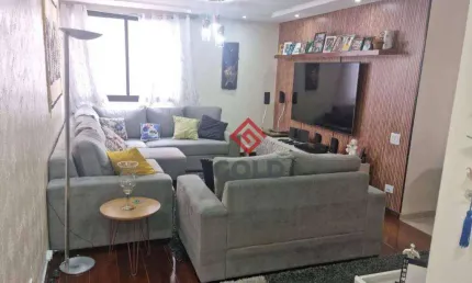 Apartamento à venda, 105 m² por r$ 530.000,00 - parque das nações - santo andré/sp