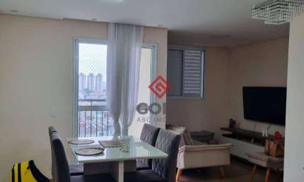 Apartamento com 3 dormitórios à venda, 60 m² por R$ 455.000,00 - Planalto - São Bernardo do Campo/SP