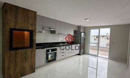 Cobertura com 2 dormitórios à venda, 120 m² por R$ 750.000,00 - Vila Linda - Santo André/SP