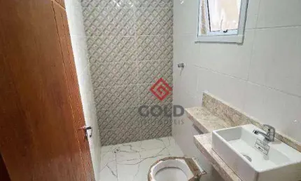 Apartamento com 2 dormitórios à venda, 56 m² por R$ 330.000 - Jardim Guarará - Santo André/SP