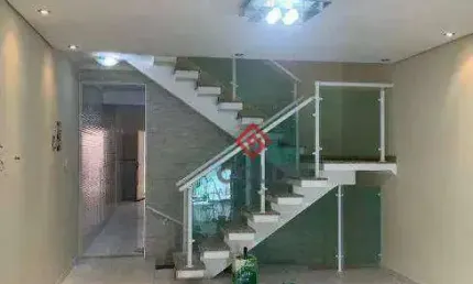 Sobrado com 3 dormitórios à venda, 139 m² por R$ 795.000,00 - Vila Bartira - Santo André/SP