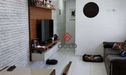 Apartamento com 2 dormitórios à venda, 56 m² por R$ 350.000,00 - Parque São Vicente - Mauá/SP