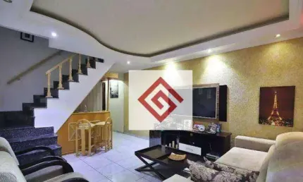 Sobrado com 4 dormitórios à venda, 192 m² por R$ 700.000,00 - Vila Camilópolis - Santo André/SP