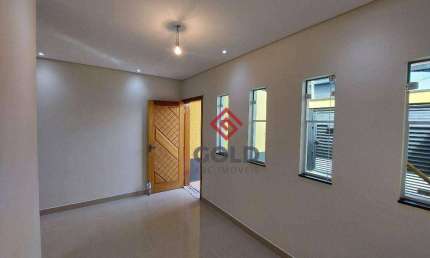 Sobrado com 2 dormitórios para alugar, 89 m² por R$ 2.826,50/mês - Parque Oratório - Santo André/SP