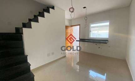 Sobrado com 2 dormitórios à venda, 70 m² por R$ 425.000,00 - Jardim das Maravilhas - Santo André/SP