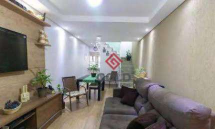 Sobrado com 3 dormitórios à venda, 82 m² por R$ 760.000,00 - Vila Pires - Santo André/SP