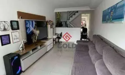 Sobrado com 3 dormitórios à venda, 134 m² por R$ 575.000,00 - Vila Junqueira - Santo André/SP