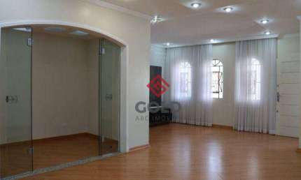 Sobrado com 4 dormitórios, 275 m² - venda por R$ 1.350.000,00 ou aluguel por R$ 5.780,00/mês - Vila Valparaíso - Santo André/SP