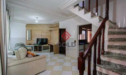 Sobrado com 3 dormitórios à venda, 87 m² por r$ 750.000,00 - parque das nações - santo andré/sp