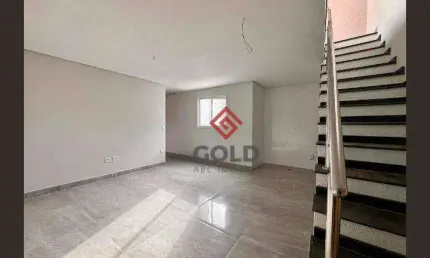 Cobertura com 2 dormitórios à venda, 108 m² por R$ 740.000,00 - Vila Valparaíso - Santo André/SP