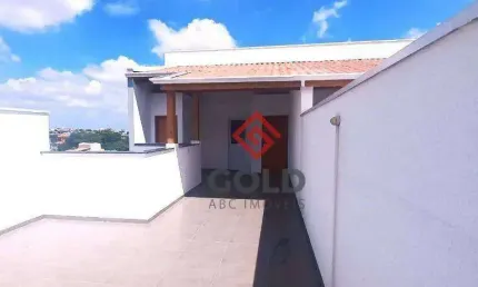 Cobertura com 2 dormitórios à venda, 96 m² por R$ 448.000,00 - Jardim Santo Alberto - Santo André/SP