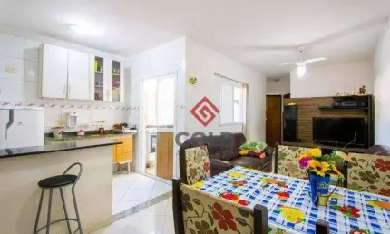 Apartamento com 2 dormitórios à venda, 52 m² por R$ 300.000,00 - Vila Marina - Santo André/SP