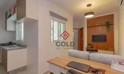 Cobertura com 2 dormitórios à venda, 79 m² por R$ 580.000,00 - Vila Scarpelli - Santo André/SP