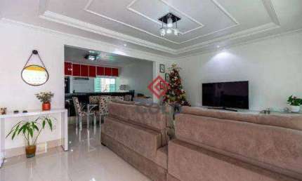 Sobrado com 3 dormitórios à venda, 254 m² por R$ 1.300.000,00 - Vila Curuçá - Santo André/SP