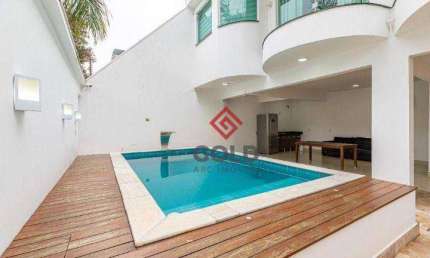 Sobrado com 3 dormitórios, 249 m² - venda por R$ 3.500.000,00 ou aluguel por R$ 15.375,78/mês - Jardim - Santo André/SP