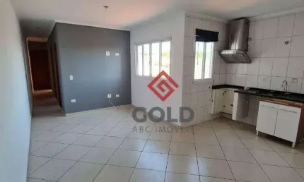 Cobertura com 3 dormitórios para alugar, 146 m² por R$ 3.190,00/mês - Vila Eldízia - Santo André/SP