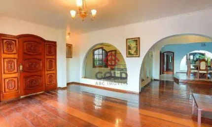 Casa com 3 dormitórios para alugar, 325 m² por R$ 9.620,00/mês - Jardim - Santo André/SP