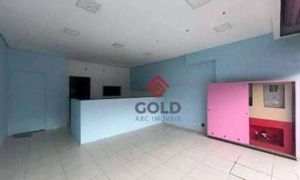Salão para alugar, 66 m² por R$ 4.881,00/mês - Parque João Ramalho - Santo André/SP