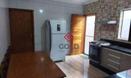 Casa com 2 dormitórios à venda, 125 m² por R$ 430.000,00 - Parque Erasmo Assunção - Santo André/SP