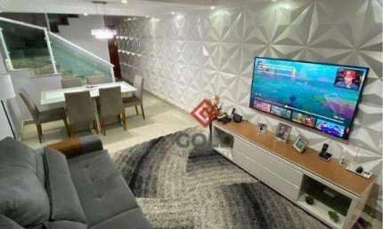 Sobrado com 3 dormitórios à venda, 150 m² por R$ 800.000,00 - Utinga - Santo André/SP