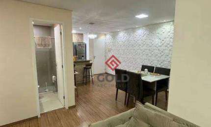 Apartamento com 3 dormitórios à venda, 60 m² por R$ 450.000,00 - Planalto - São Bernardo do Campo/SP