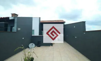 Cobertura com 2 dormitórios, 100 m² - venda por R$ 430.000,00 ou aluguel por R$ 2.630,06/mês - Parque Novo Oratório - Santo André/SP
