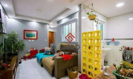 Cobertura com 2 dormitórios à venda, 95 m² por R$ 580.000,00 - Vila Bastos - Santo André/SP