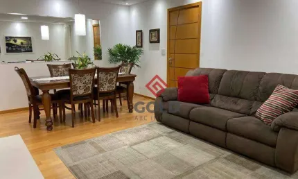 Apartamento com 3 dormitórios à venda, 119 m² por r$ 1.380.000,00 - vila bastos - santo andré/sp