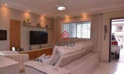 Sobrado com 3 dormitórios à venda, 167 m² por R$ 800.000,00 - Vila Camilópolis - Santo André/SP