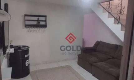 Sobrado à venda, 119 m² por R$ 400.000,00 - Vila Camilópolis - Santo André/SP