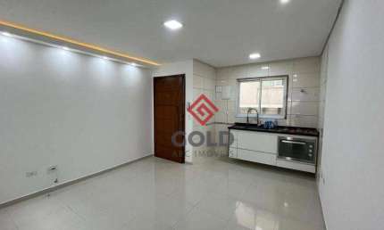 Apartamento para alugar, 56 m² por R$ 2.121,00/mês - Jardim das Maravilhas - Santo André/SP